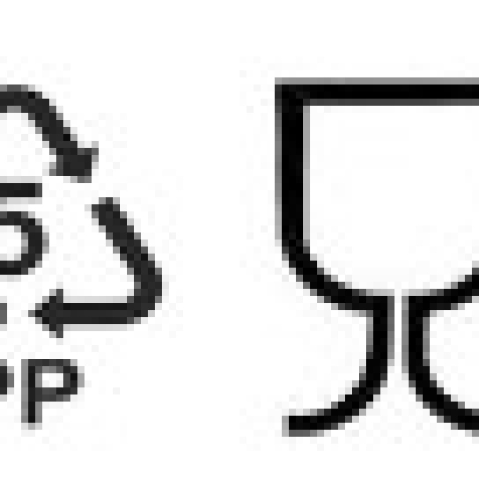 Ведро пластиковое овальное с крышкой JETO 125