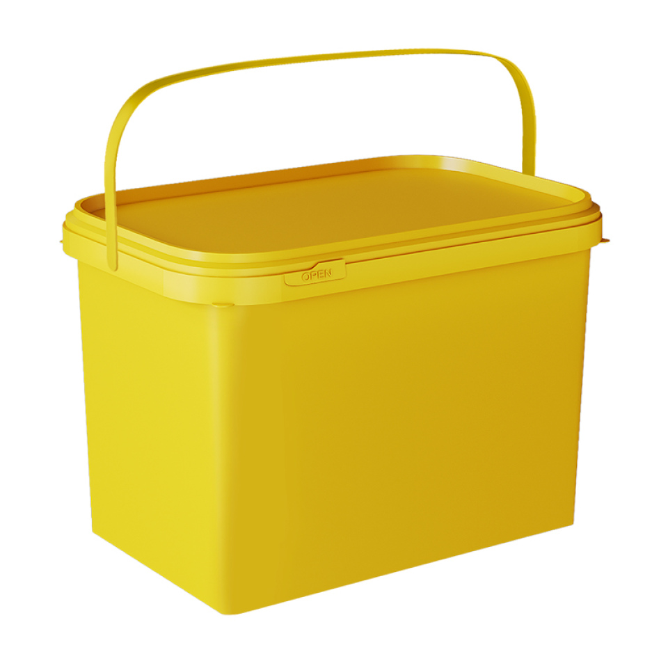 Ведро прямоугольное 2,2/191*129