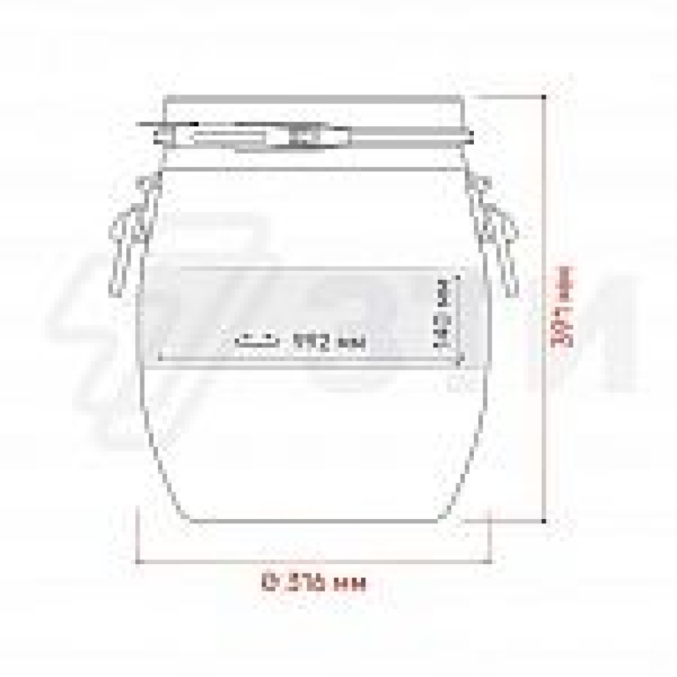 Бочка Open Top 20л