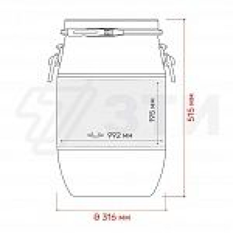 Бочка Open Top 30л