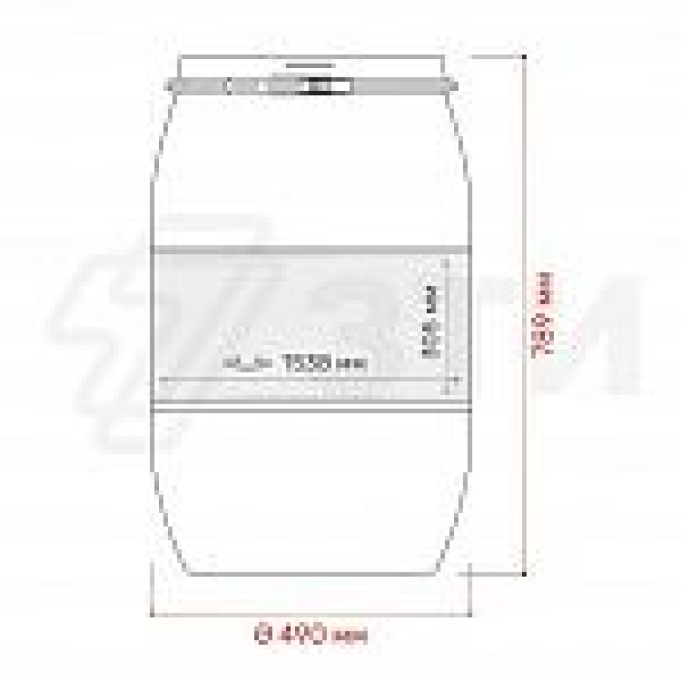 Бочка Open Top 127л