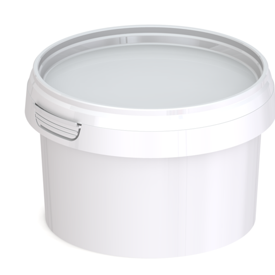 Ведро пластиковое с крышкой JETB 280