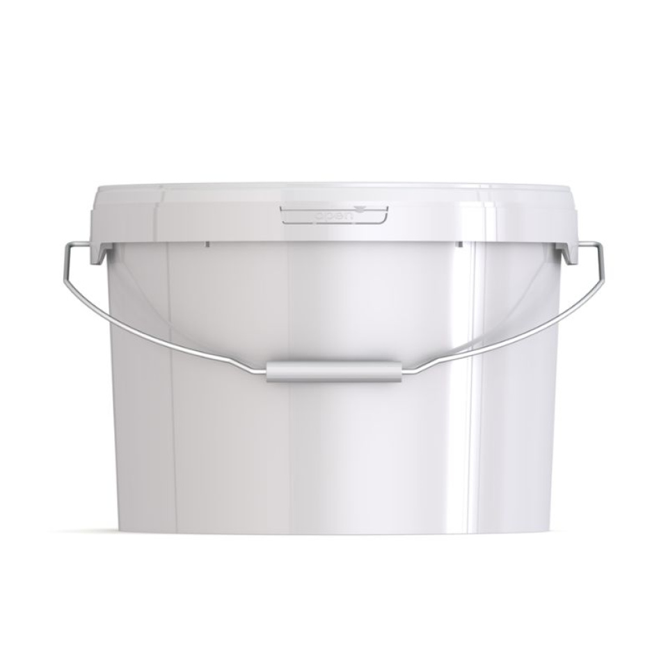 Ведро пластиковое круглое с крышкой JET2+ 109