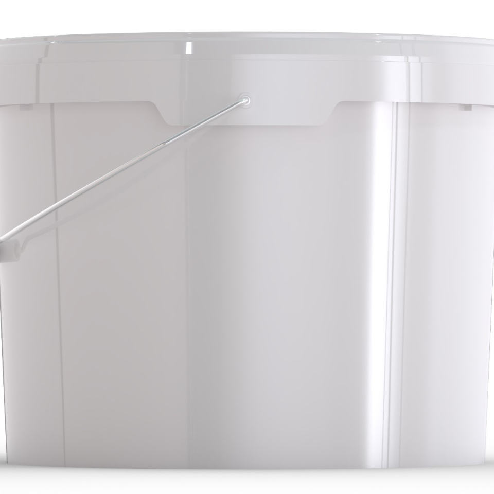 Ведро пластиковое круглое с крышкой JET2+ 110