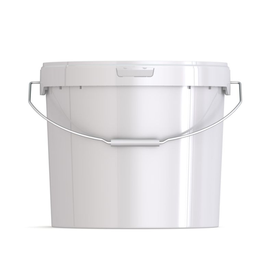 Ведро пластиковое круглое с крышкой JET+177