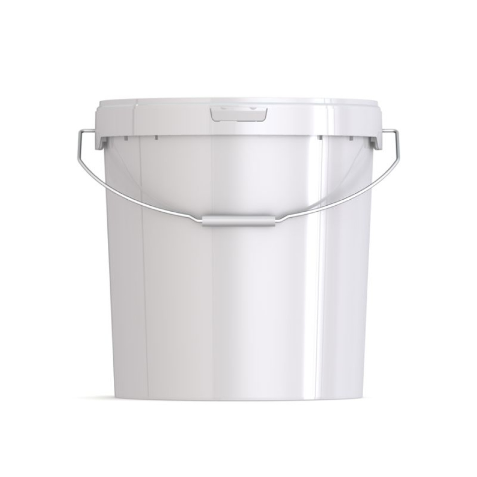 Ведро пластиковое круглое с крышкой JET+205