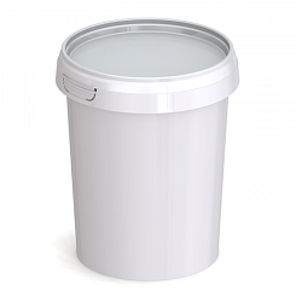 Ведро пластиковое с крышкой JETB 520