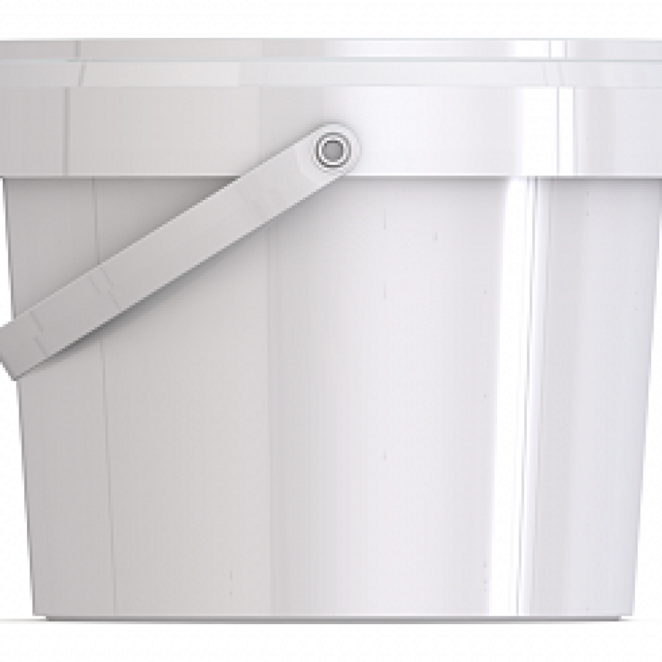 Ведро пластиковое с крышкой JETB 860