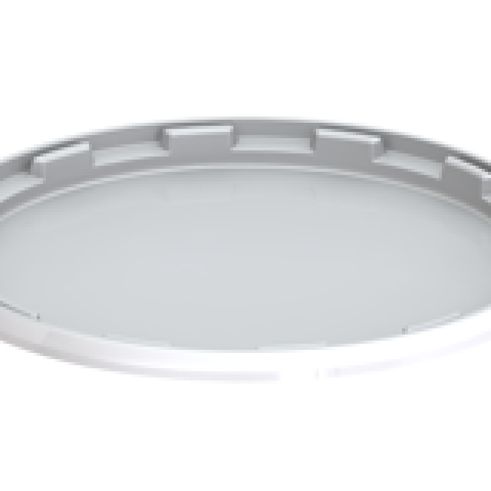 Ведро пластиковое круглое с крышкой JET 320