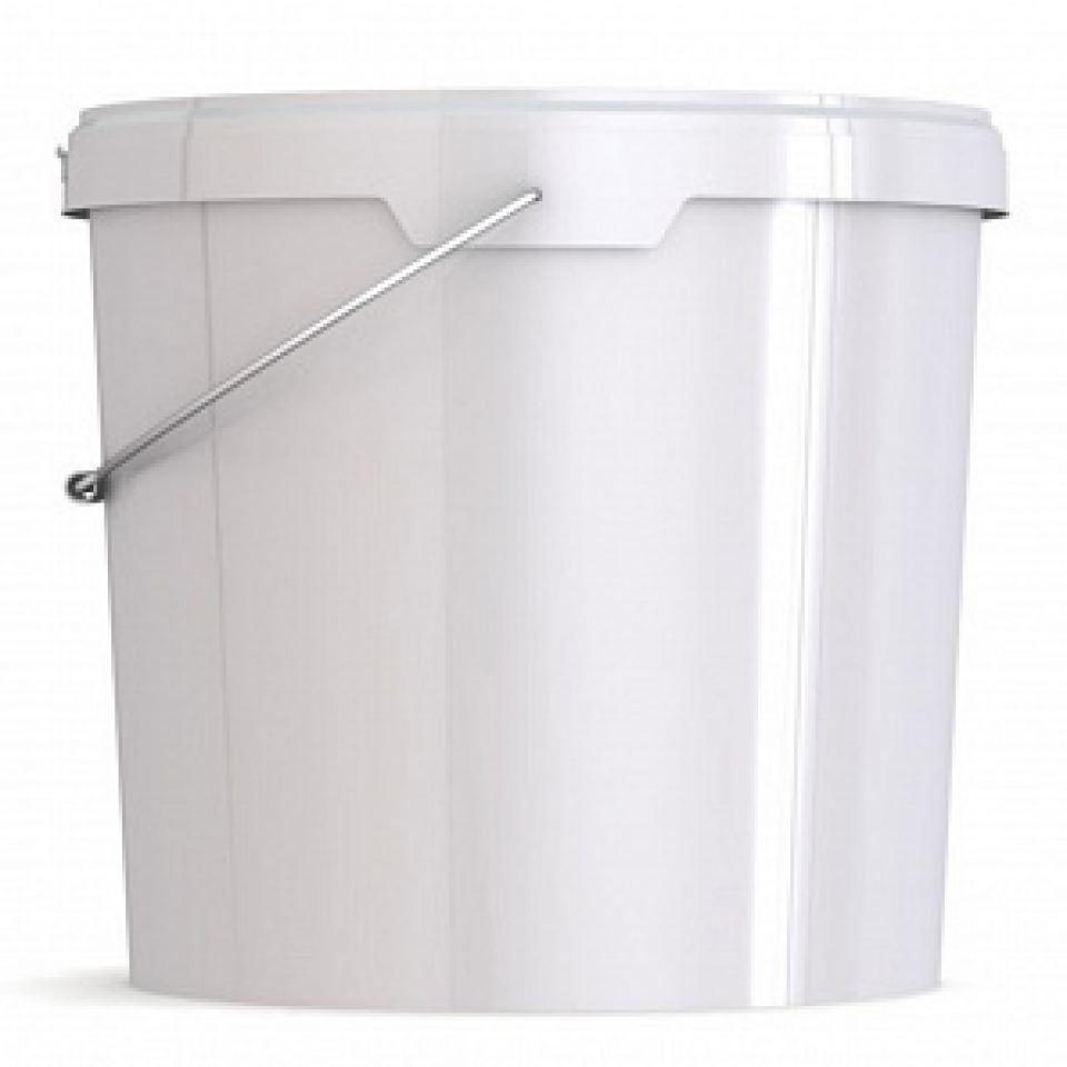 Ведро пластиковое круглое с крышкой JET 150