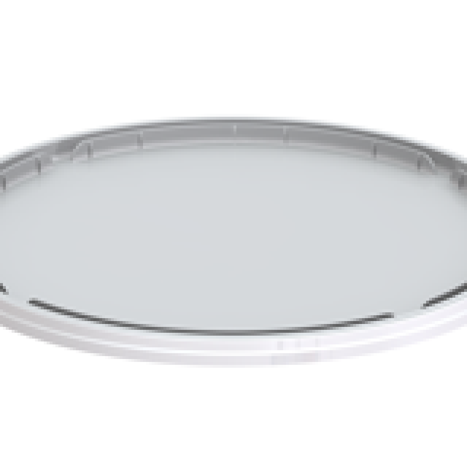 Ведро пластиковое круглое с крышкой JET 210