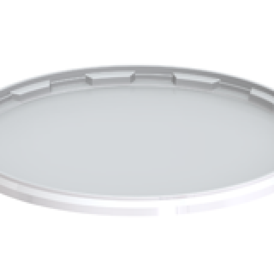 Ведро пластиковое круглое с крышкой JET 210