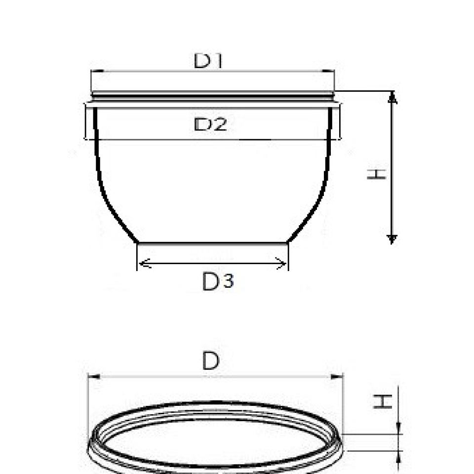 Банка 360 мл (плошка)