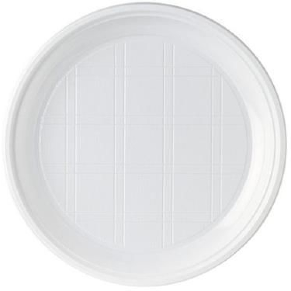Тарелка бессекционная ПС D=205мм цвет Белый СТП (х100/1800)